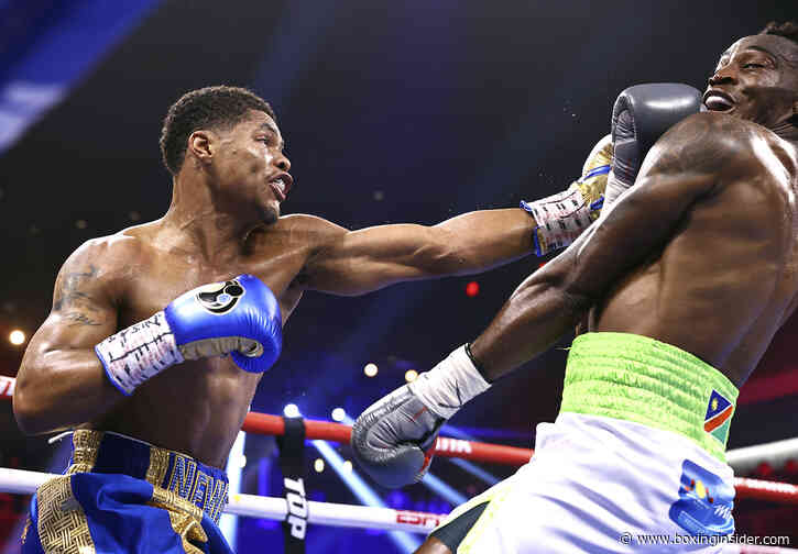 Shakur Stevenson Outclasses Jeremia Nakathila
