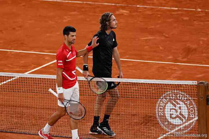 Novak Djokovic: 'Stefanos Tsitsipas and I played an epic five-setter in Paris 2020'