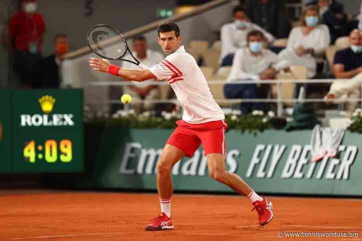 Novak Djokovic praises Stefanos Tsitsipas ahead of Roland Garros final