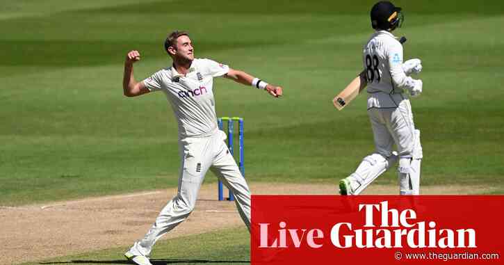 New Zealand chasing 38 to beat England: second Test, day four – live!