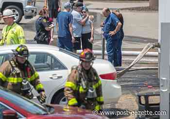 Vehicle crashes through Pittsburgh building, kills 3