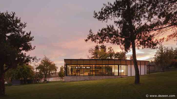 Ignacio Correa Arquitecto creates kinked Lake Pavilion for waterfront site in Chile