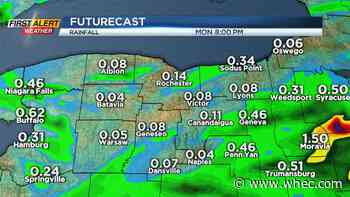 First Alert Weather: Tracking a strong storm today and showers for Monday