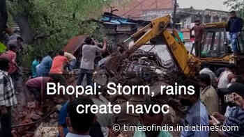 Bhopal: Storm and rains create havoc, 2 killed, 3 injured