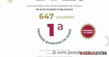 Se ofertan en Zacatecas, Fresnillo y Río Grande 647 vacantes de empleo - Periódico Mirador