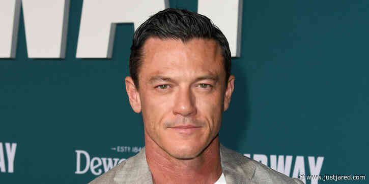 Luke Evans Shows Off His Rainbow Pants in a Shirtless Pride Photo!