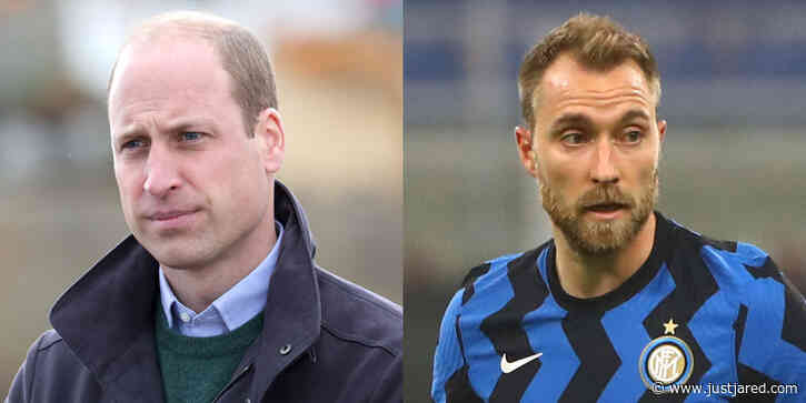 Prince William Posts Rare Tweet to Send Support to Soccer Star Christian Eriksen