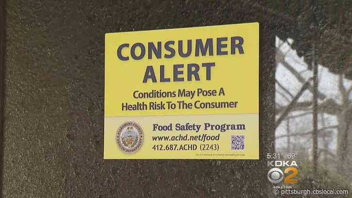 Consumer Alert Issued For Italian Village Pizza/Shake Shop In Pleasant Hills