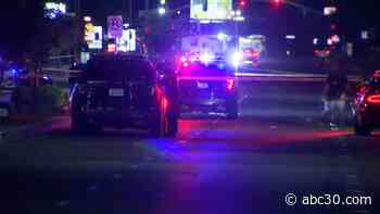 Man hit, killed by car while crossing Clovis street