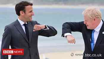 G7: Macron responds to criticism over 'offensive' NI comments