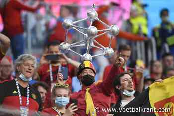 📷 De knapste foto's van de Belgische fans in de Gazprom Arena