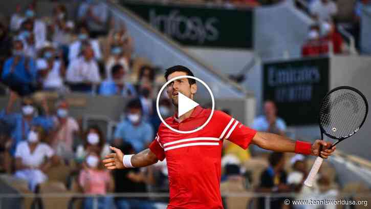 Roland Garros 2021: Novak Djokovic vs Stefanos Tstitsipas' HIGHLIGHTS