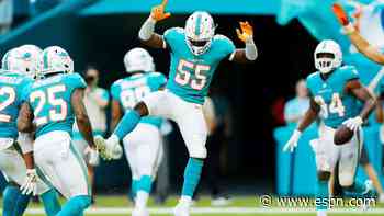 Dolphins reach $39M extension with LB Baker