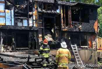 Dartmouth home destroyed in morning blaze – Fall River Reporter - Fall River Reporter