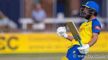 T20 Blast: Ned Eckersley guides Durham to victory over Leicestershire, Worcestershire Rapids win