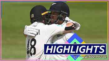 England v New Zealand: Tourists round off eight-wicket victory to seal series win