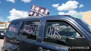 'We are still with them': Hong Kong rally in Calgary protests Chinese regime - CTV Toronto