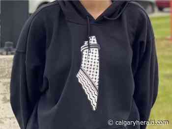 CTrain attack on girl wearing Palestine hoodie has community calling for hate crime charges - Calgary Herald