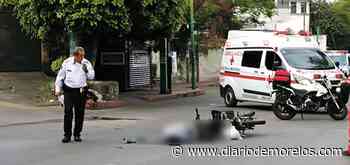 Muere motociclista al chocar contra autobús en Cuernavaca - Diario de Morelos