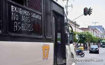 En Cuernavaca son asaltados 10 unidades de transporte de manera diaria: Aurelio Carmona - Megalópolis - Megalópolis MX