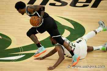 Irving Leaves Game 4 of Nets-Bucks Series With Injury