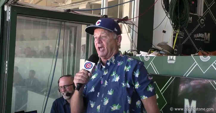 See Bill Murray Serenade Chicago Cubs Fans at Full-Capacity Wrigley Field - Rolling Stone