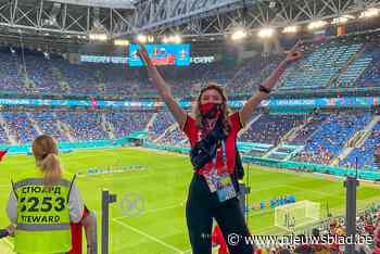Janne beleeft vuurdoop als Belgian Red Reporter ín het stadion: “Dit was super” - Het Nieuwsblad