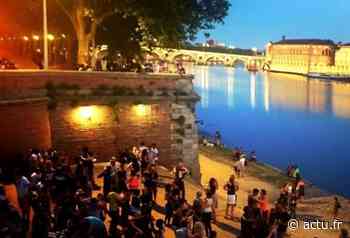Toulouse. 400 à 500 personnes après le couvre-feu sur les quais de la Garonne, deux heures pour les évacuer - Actu Toulouse