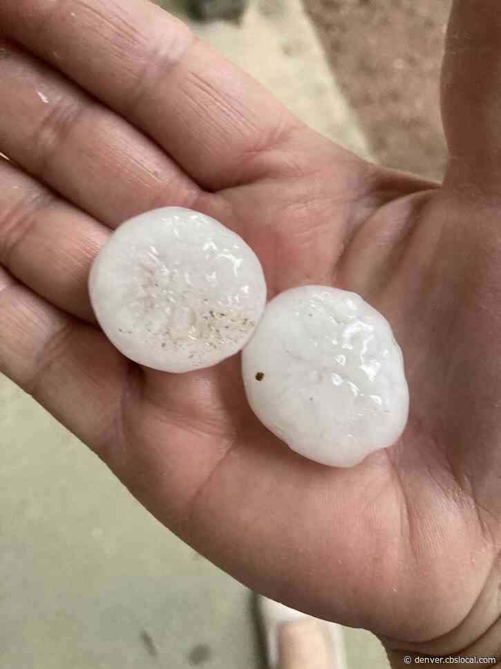 Severe Storms Drop Hail, Heavy Rain Sunday From Southeast Denver To Aurora