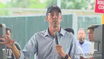 Beto O'Rourke stops in Houston during statewide tour promoting voting rights - KHOU.com