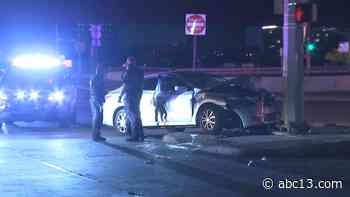 Woman killed in north Houston crash, husband faces intoxication manslaughter charge - KTRK-TV