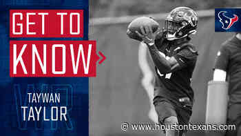 Get to know Houston Texans wide receiver Taywan Taylor, signed as a free agent on May 20, 2021. - HoustonTexans.com