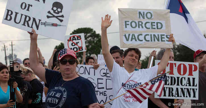 Judge Dismisses Houston Hospital Workers' Lawsuit Over Vaccines - The New York Times