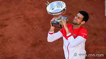 Novak Djokovic comes from two sets down to beat Stefanos Tsitsipas in thrilling French Open final