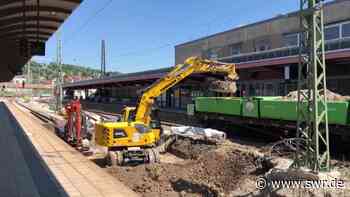 Wegen Bauarbeiten: In Ulm kein Zug-Fernverkehr - SWR
