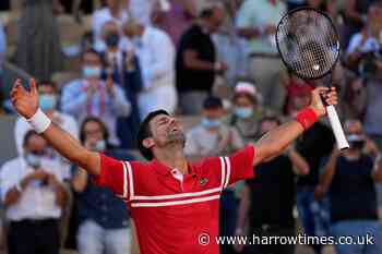 Novak Djokovic one away from equalling grand slam singles record - Harrow Times
