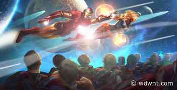 CONCEPT ART: Captain Marvel Joins Iron Man Roller Coaster at Disneyland Paris - wdwnt.com