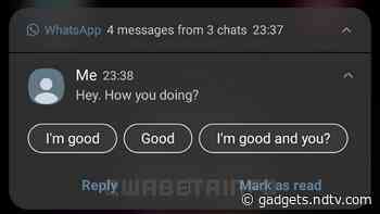 WhatsApp Brings Back Green Colour for Notifications for Beta Users: Report