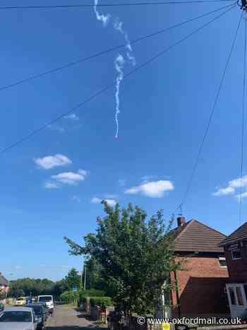 Firefighters appeal after flares launched in Oxford