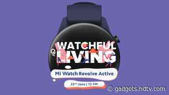 Mi Watch Revolve Active to Launch in India on June 22; Amazon Listing Reveals Features Ahead of Debut