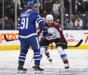 Toronto Maple Leafs Win Nazem Kadri Trade in the End - Editor In Leaf