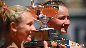 French Open: Barbora Krejcikova completes rare Roland Garros double