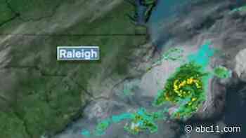 50% chance system off NC coast becomes tropical depression Monday