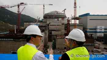 Operator says China nuclear plant facing 'performance issue'