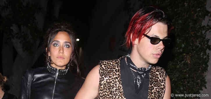 Yungblud & Girlfriend Jesse Jo Stark Rock Leather Outfits for Night Out!