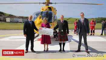 Helipad in memory of Covid paramedic officially opens
