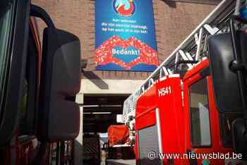 Bermbrandje is snel onder controle