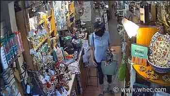 Deputies searching for woman who robbed Penfield store, threatened employee