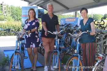 Nu ook deelfietsen van Blue-bike aan station Bouwel