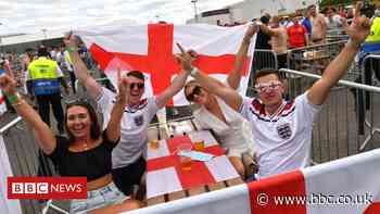 Euro 2020: Fans watch England beat Croatia in opening game